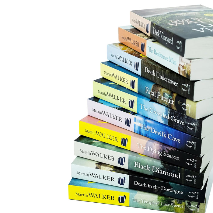 Martin Walker The Dordogne Mysteries 10 books set (Dark Vineyard, The Resistance Man) - The Book Bundle