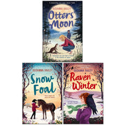 Susanna Bailey Collection 3 Books set including Raven Winter, Otters' Moon, and Snow by Egmont, featuring colorful cover art.