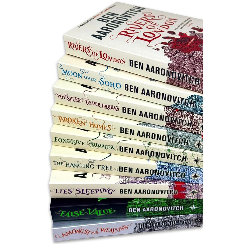 Rivers Of London 9 Books Collection Set by Ben Aaronovitch - Fiction - Paperback