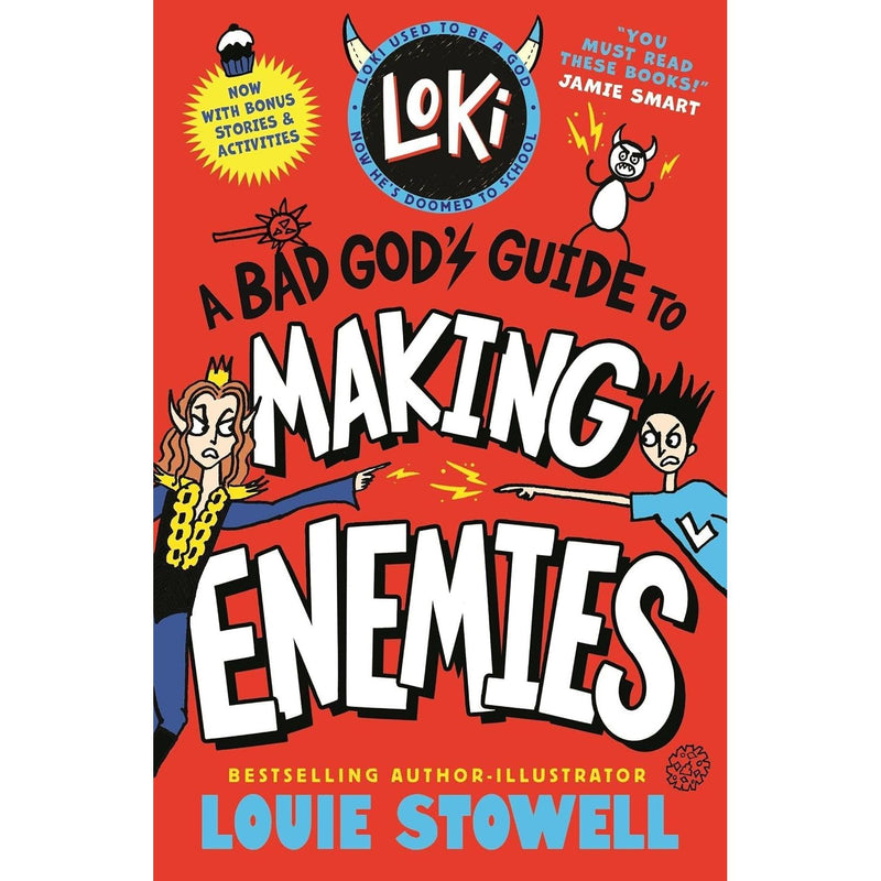 Loki A Bad God's Guide Series 4 Books Collection Set by Louie Stowell (Guide To Taking The Blame & Guide To Being Good)