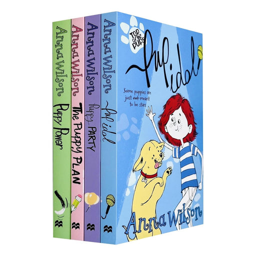 Anna Wilson Top of the Pups Collection 4 Books Set (Puppy Power, The Puppy Plan, Puppy Party and Pup Idol) - The Book Bundle