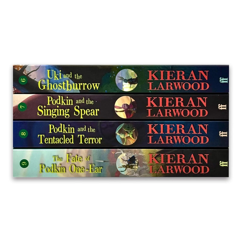 Podkin One-Ear Series 4-Book Collection Set by Kieran Larwood - Fiction - Paperback