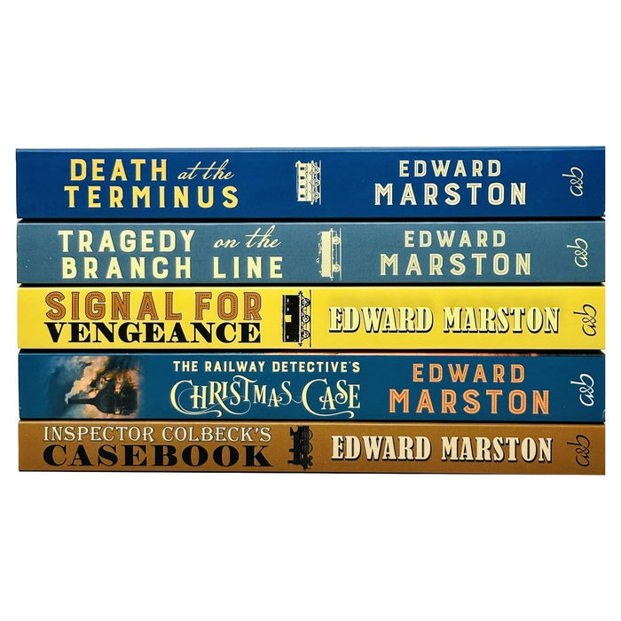 Railway Detective Series 5 Books Collection Set By Edward Marston (Death at the Terminus) - The Book Bundle
