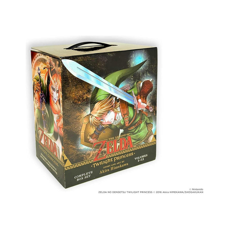 Legend of Zelda Twilight Princess Complete 11 Books Box Set (volumes 1-11) by Akira Himekawa - The Book Bundle