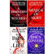 All Souls Trilogy 4 Book Collection Set by Deborah Harkness (Shadow of Night, A Discovery of Witches, The Book of Life, Times Convert) - The Book Bundle