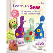 Learn to Needle-Felt, Knitted Home, Cute & Easy Crochet with Flowers, Children's Learn to Sew Book 4 Books Collection Set - The Book Bundle
