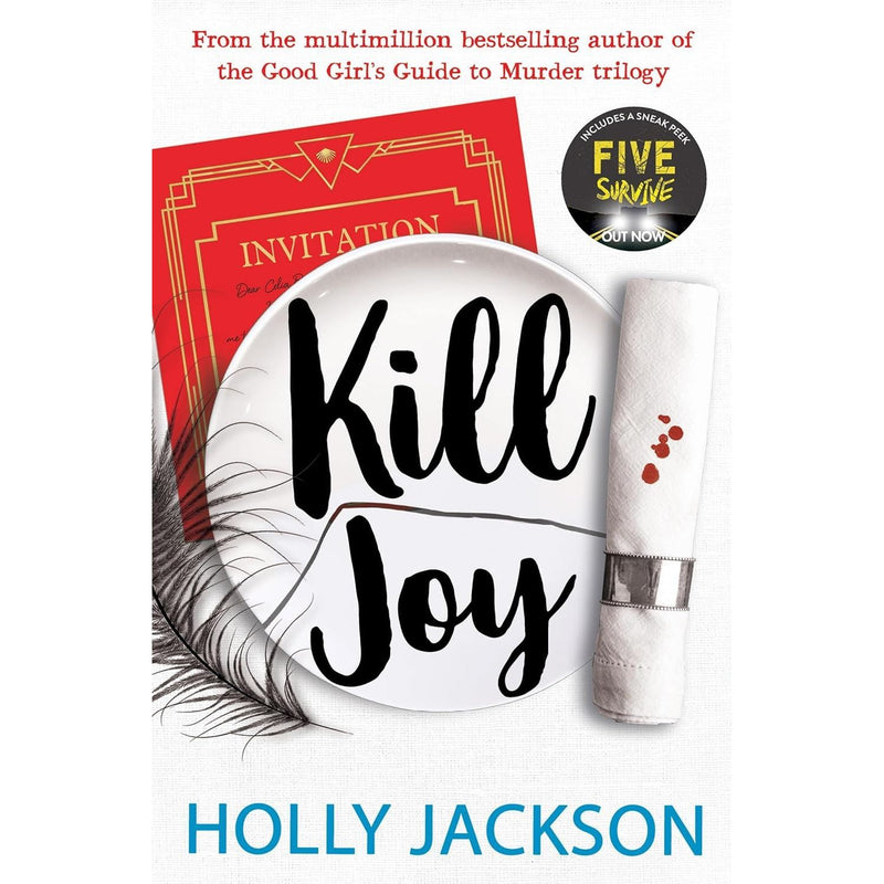 Holly Jackson Collection 3 Books Set (Kill Joy, The Reappearance of Rachel Price & Five Survive) - The Book Bundle