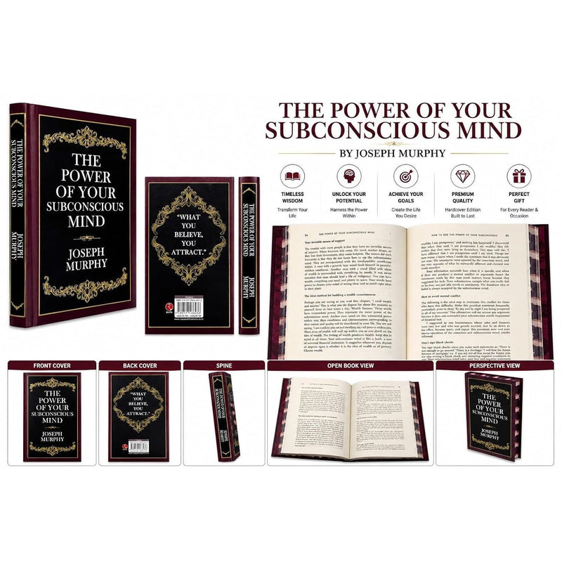 The Power Of Your Subconscious Mind Deluxe Hardcover Collector's Edition by Joseph Murphy - Non Fiction - Hardback