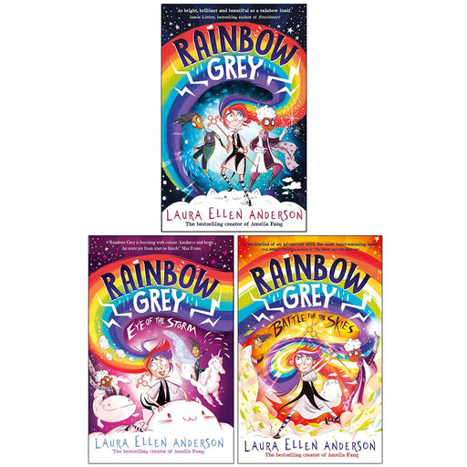 Rainbow Grey Series Collection 3 Books Set By Laura Ellen Anderson (Rainbow Grey) - The Book Bundle