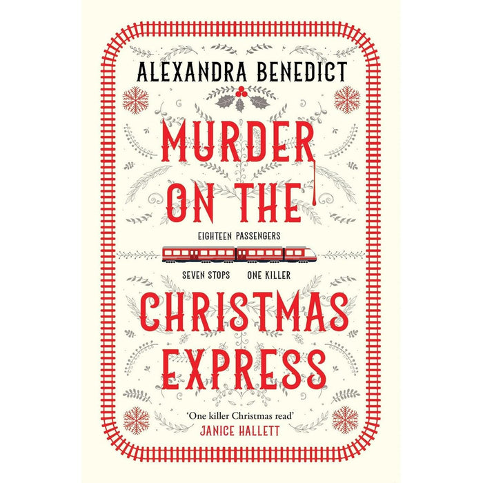 Alexandra Benedict 4 Books Collection Set (The Christmas Murder Game, Murder On The Christmas Express, The Christmas Jigsaw Murders & The Christmas Cracker Killer) - The Book Bundle