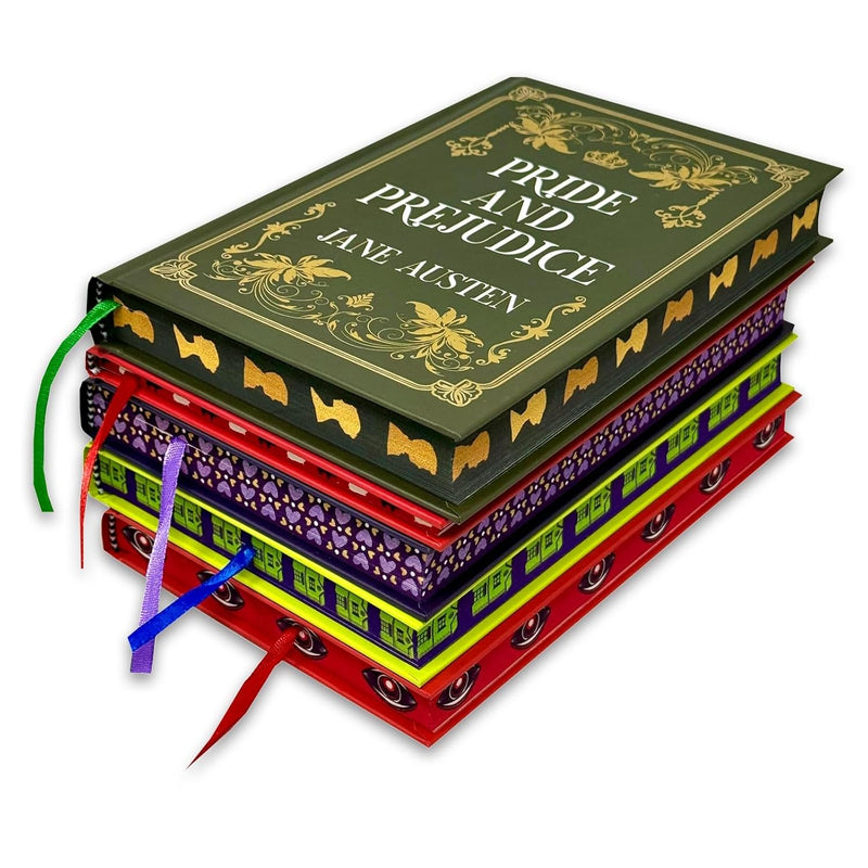 Pride and Prejudice, 1984, Animal Farm & More 5 Books Collection Set - Fiction - Hardcover