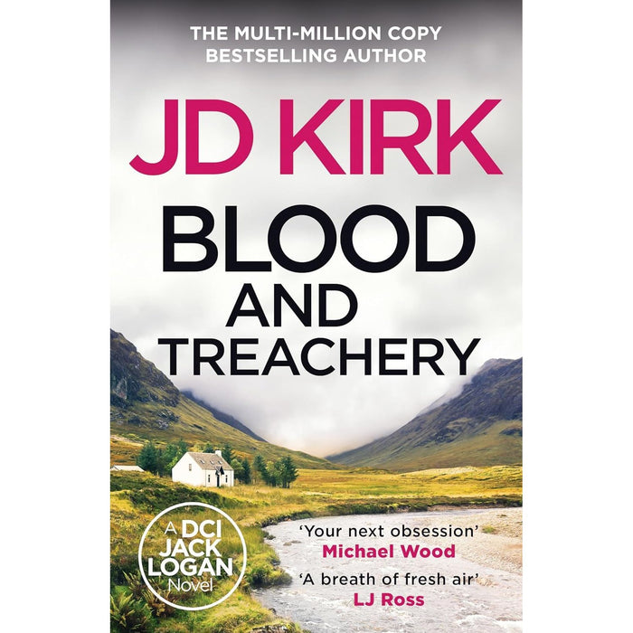 DCI Logan Crime Thrillers 1-9 Books Collection Set By JD Kirk (A Litter of Bones,Thicker Than Water) - The Book Bundle