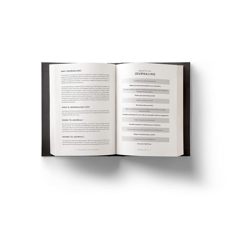 The Greatest Self-Help Book (is the one written by you): A Daily Journal for Gratitude, Happiness, Reflection and Self-Love - The Book Bundle