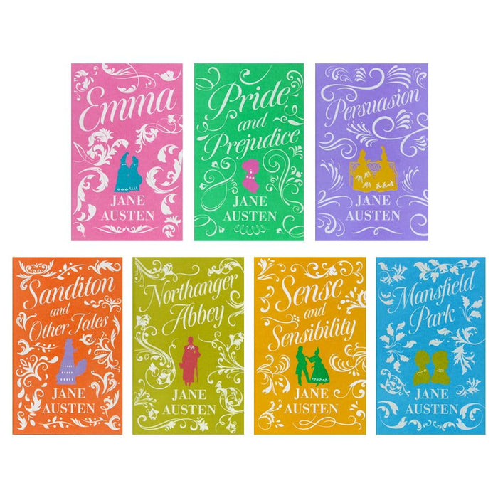 The Complete Jane Austen Collection 7 Books Box Set (Emma, Pride and Prejudice) - The Book Bundle