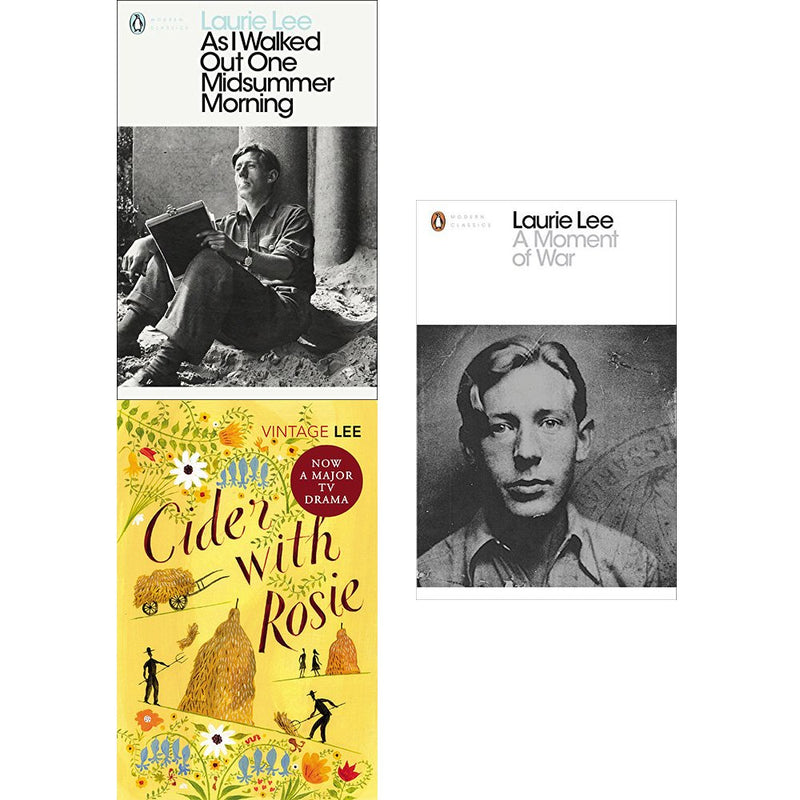 As i walked out one midsummer morning, cider with rosie and a moment of war 3 books collection set - The Book Bundle