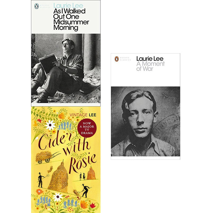 As i walked out one midsummer morning, cider with rosie and a moment of war 3 books collection set - The Book Bundle