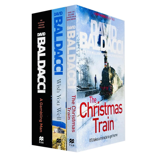 David Baldacci Collection 3 Books Set (The Christmas Train, Wish You Well and A Gambling Man) - The Book Bundle