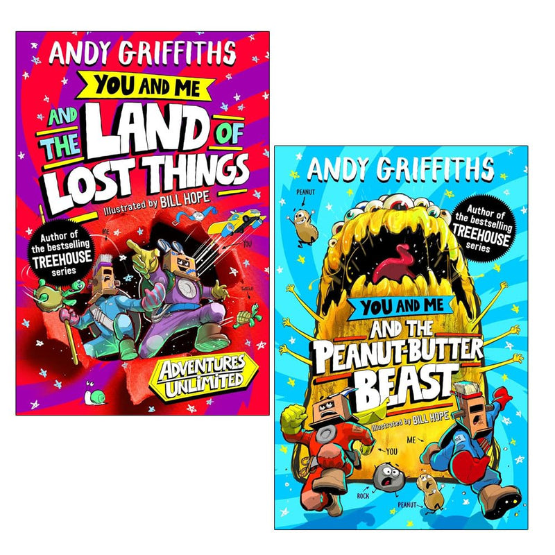 You and Me Series 2 Books Collection Set by Andy Griffiths - Fiction - Paperback