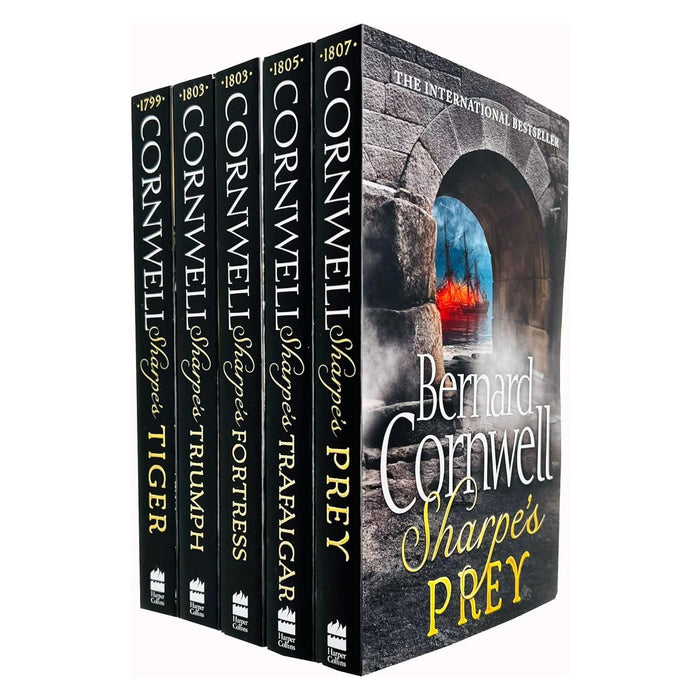 Richard Sharpe Series 10 Books Collection Set by Bernard Cornwell (Sharpe's Havoc, Sharpe's Eagle Sharpe's Gold, Sharpe's Escape) - The Book Bundle