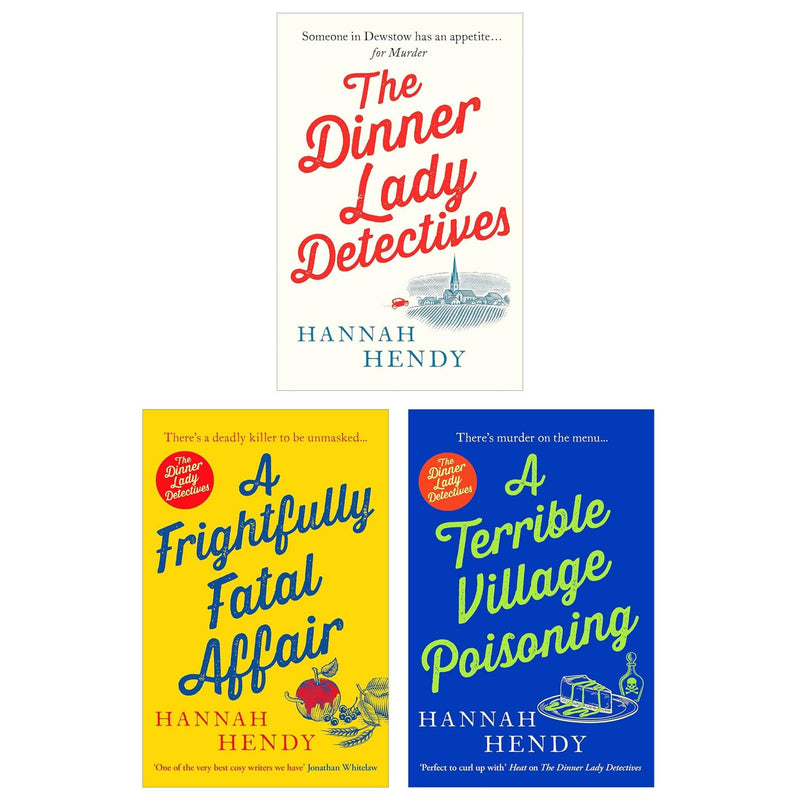 The Dinner Lady Detectives Series 3 Books Collection Set (The Dinner Lady Detectives, A Terrible Village Poisoning and A Frightfully Fatal Affair) - The Book Bundle