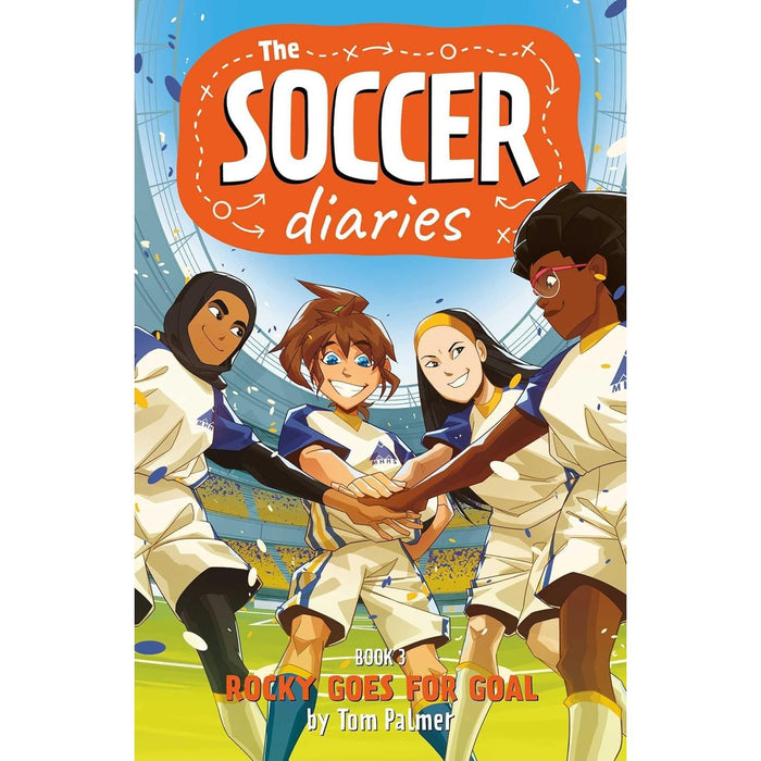 The Soccer Diaries 4 Books Collection Set by Tom Palmer (Rocky Takes L.A., Rocky's Big Move, Rocky Goes for Goal and Rocky Takes the Lead: World Book Day 2025) - The Book Bundle