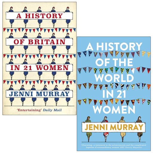 Jenni Murray Collection 2 Books Set (A History of Britain in 21 Women) - The Book Bundle