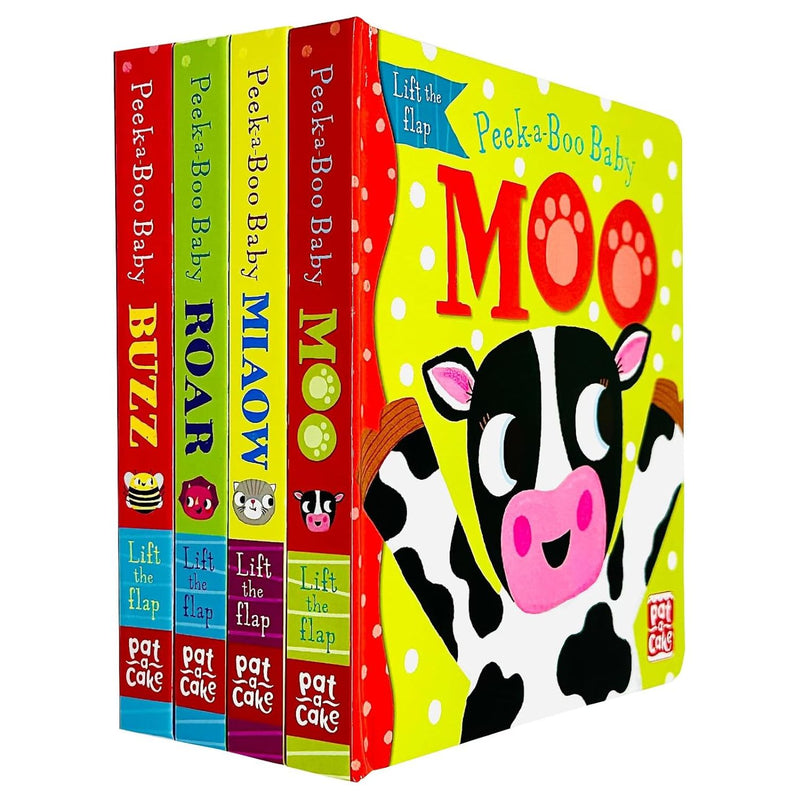 Peek-a-Boo Baby Collection 4 Books Set By Pat-a-Cake - The Book Bundle