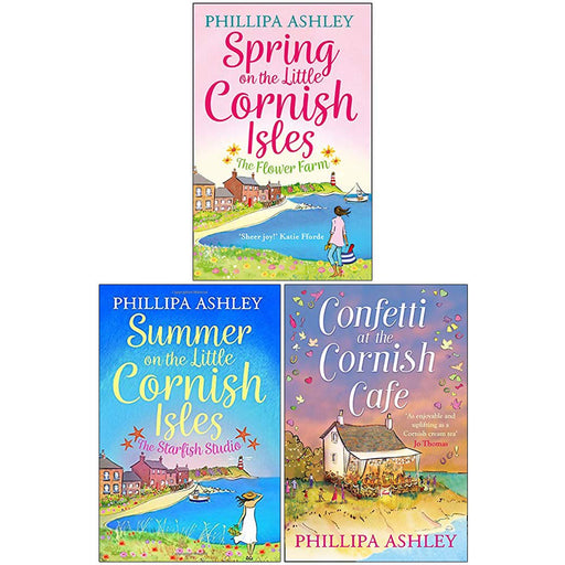 Phillipa Ashley Collection 3 Books Set (Spring on the Little Cornish Isles) - The Book Bundle