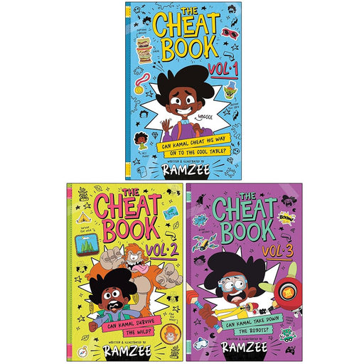 The Cheat Book Vol 1-3 Books Collection Set By RAMZEE - The Book Bundle