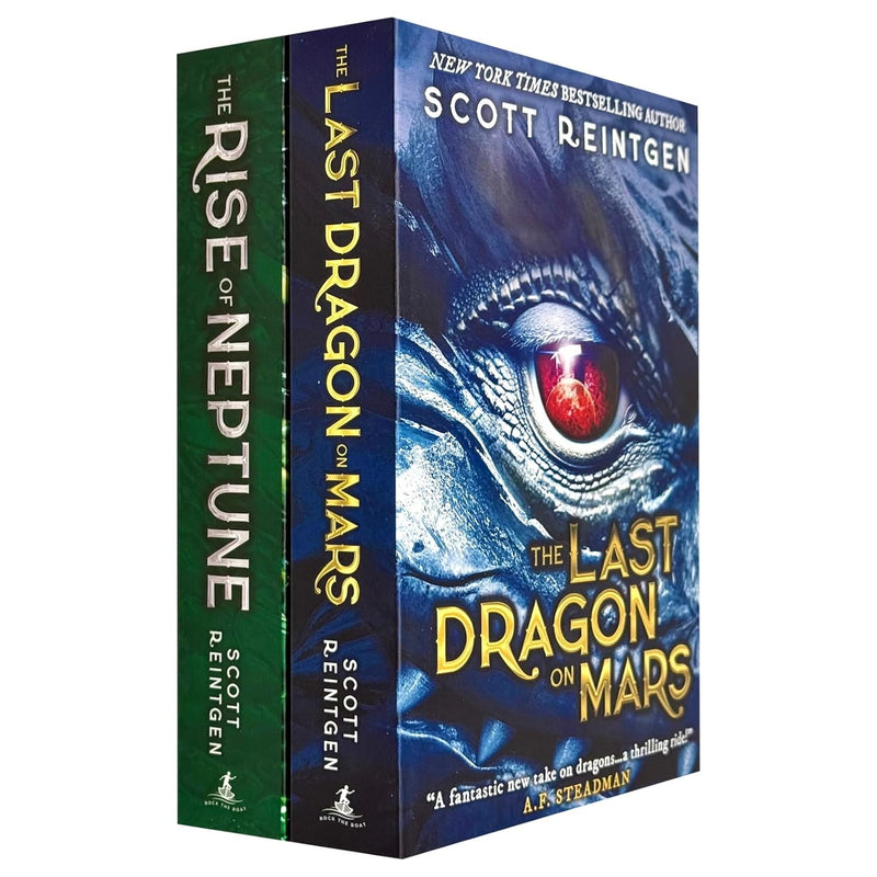 Dragonships Series by Scott Reintgen 2 Books Collection Set (The Last Dragon on Mars and The Rise of Neptune) - The Book Bundle