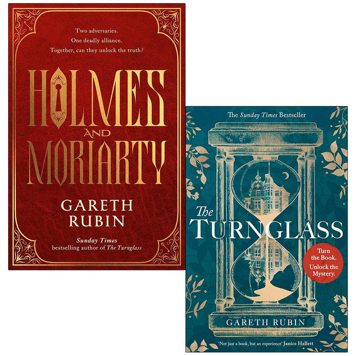 Gareth Rubin Collection 2 Books Set (Holmes and Moriarty and The Turnglass) - The Book Bundle