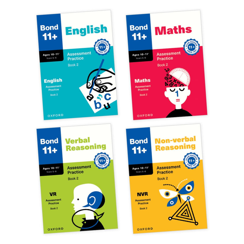 Bond 11+ Assessment Papers Bundle Book 2 For Age 10-11+ GL Assessment 2026 & 11 Plus Exams - Non Fiction - Paperback