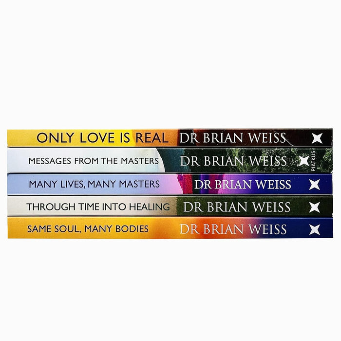 Dr. Brian Weiss 4 Books Collection Set Through Time,Many Live,Only Love is Real - The Book Bundle