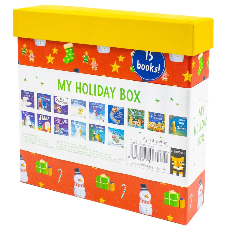 My Holiday Box 15 Festive Stories Collection Set By Little Tiger - Fiction - Paperback