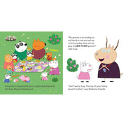 Ladybird Peppa Pig: One Big Family book cover for World Book Day 2026 featuring Peppa and her family characters.