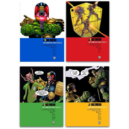 Judge Dredd: Complete Case Files Volume 31-35 Collection 5 Books Set (Series 7) By John Wagner - The Book Bundle