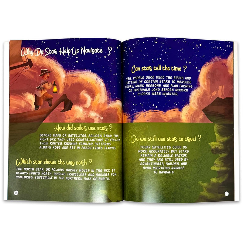I Wonder Why 4 Books Collection Set Featuring Stars Twinkle - Non Fiction - Paperback