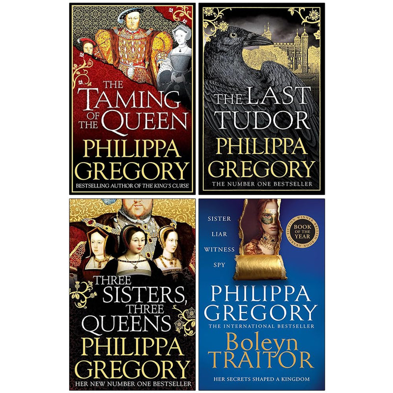 The Taming of the Queen, The Last Tudor, Boleyn Traitor 4 Books Collection Set by Philippa Gregory - Fiction - Paperback