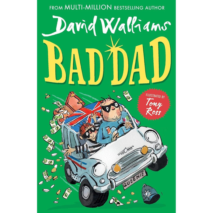 David Walliams 4 Books Collection Set Awful Auntie, Grandpa’s Great Escape, Bad Dad, Robodog - The Book Bundle