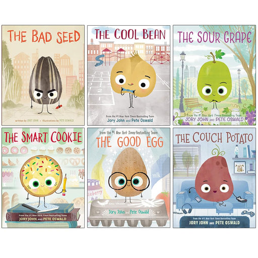 The Food Group The Bad Seed Series 5 Books Collection Set By Jory John - The Book Bundle