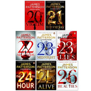 Women's Murder Club book collection by James Patterson featuring eight fiction novels in mixed formats.