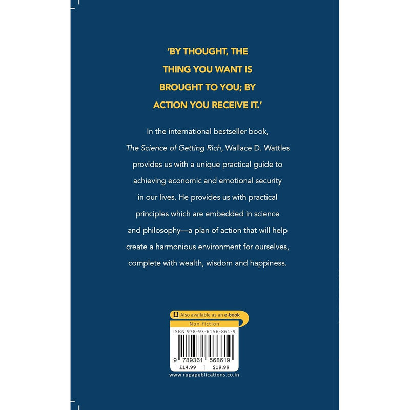 The Science of Getting Rich By Wallace D Wattles - The Book Bundle