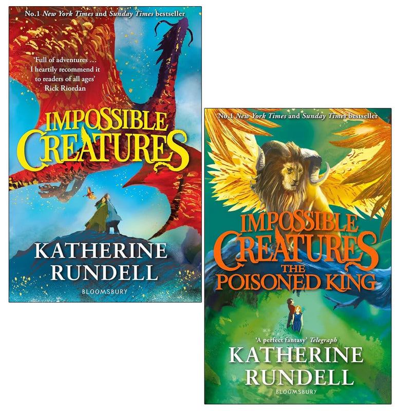 Impossible Creatures Series 2 Books Collection Set by Katherine Rundell - Fiction - Paperback