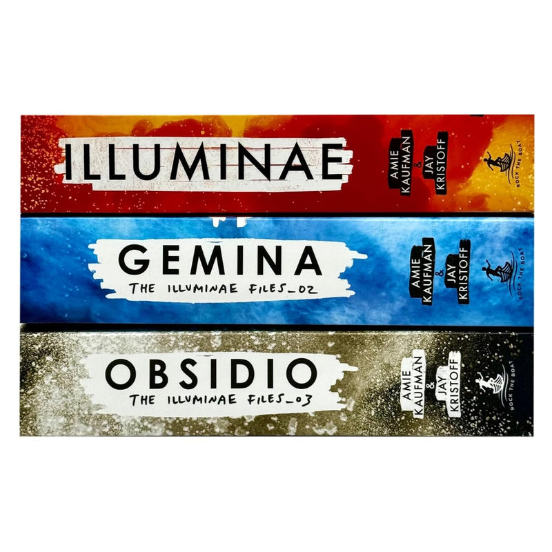 Illuminae Files Series Collection 3 Books Set by Jay Kristoff, Amie Kaufman (Illuminae, Gemina & Obsidio) - The Book Bundle