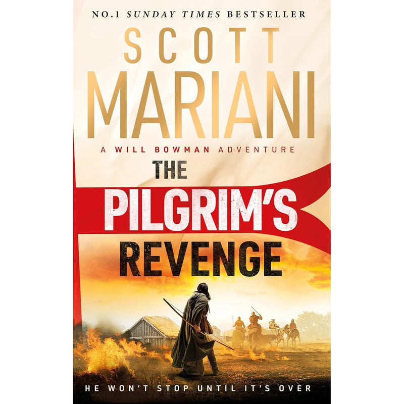 Will Bowman Series 2 Books Collection Set By Scott Mariani (The Pilgrim's Revenge & The Knight's Pledge) - The Book Bundle