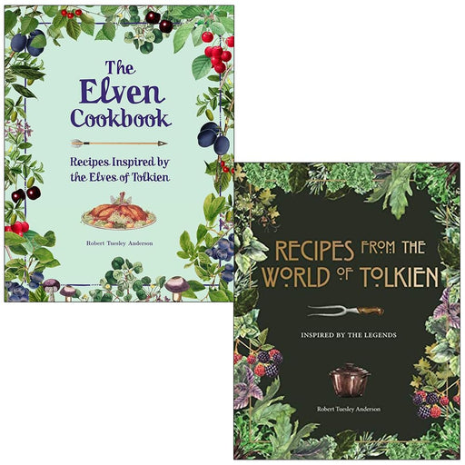 Robert Tuesley Anderson Collection 2 Books Set Recipes from the World of Tolkien - The Book Bundle