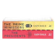 Iain Dale collection of two paperback books on prime ministers and presidents, featuring non-fiction political history.