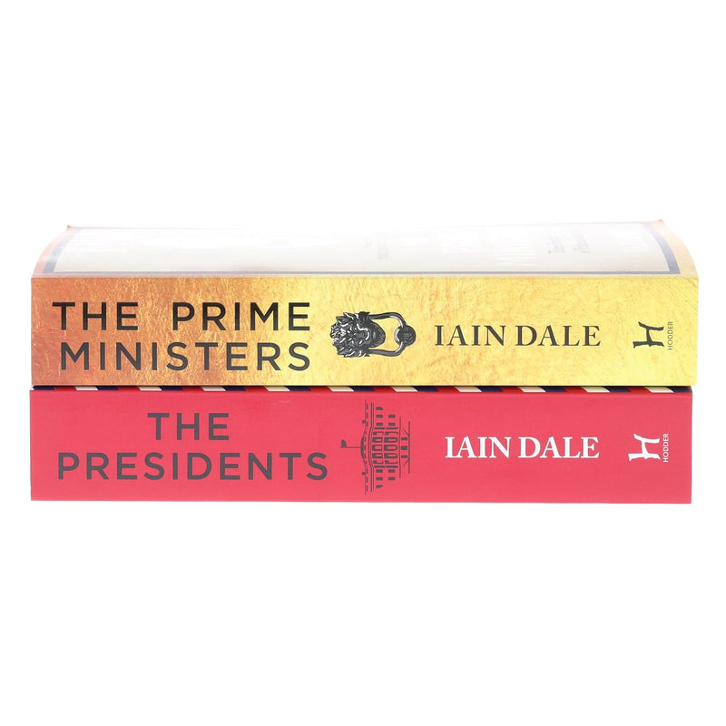 Iain Dale collection of two paperback books on prime ministers and presidents, featuring non-fiction political history.