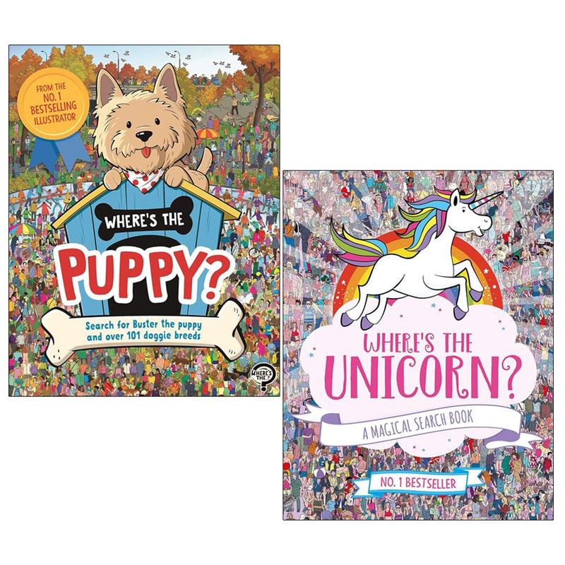 Search and Find Activity by Paul Moran 2 Books Collection Set - Ages 5+ - Paperback - The Book Bundle