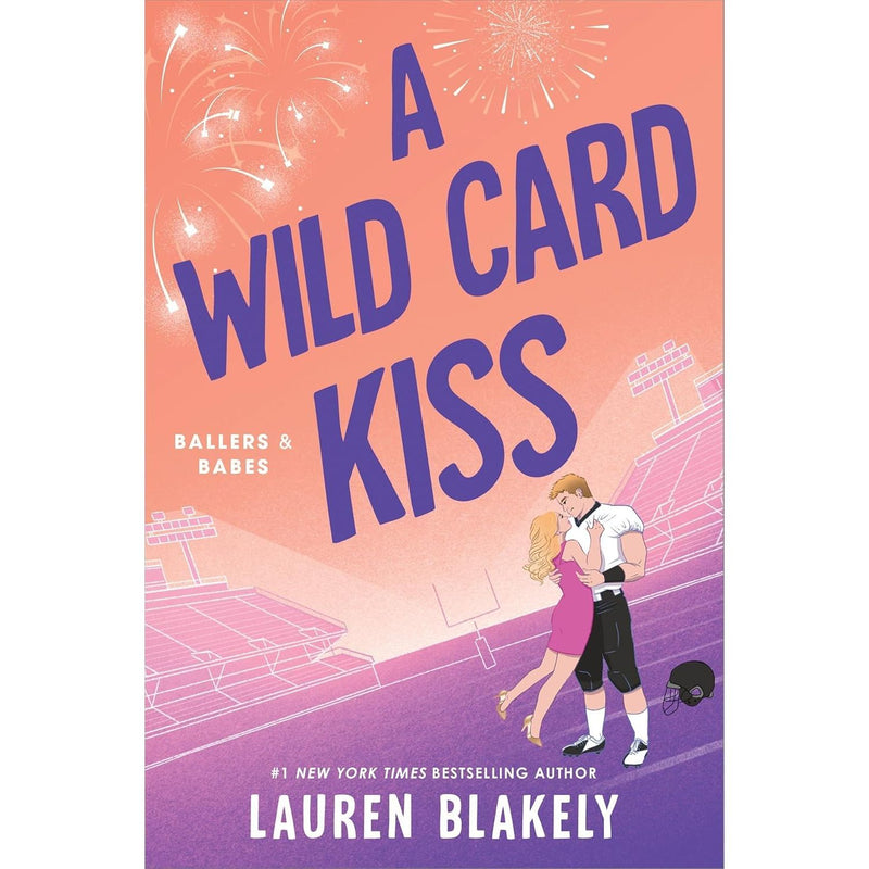 Ballers and Babes 2 Books collection set by Lauren Blakely, paperback fiction books with colorful covers and bold typography.
